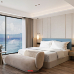 Nội thất phòng ngủ VIP khách sạn Cô Tô