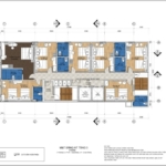 Thiết Kế Khách Sạn Cô Tô - mặt bằng tầng 3-10