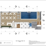 Thiết Kế Khách Sạn Cô Tô - mặt bằng tầng tum