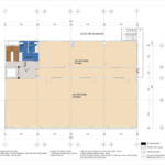 Thiết kế tòa nhà văn phòng tại khu đô thị Waterfront - Mặt bằng tầng 3-4-5