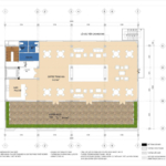 Thiết kế tòa nhà văn phòng tại khu đô thị Waterfront - Mặt bằng tầng 6