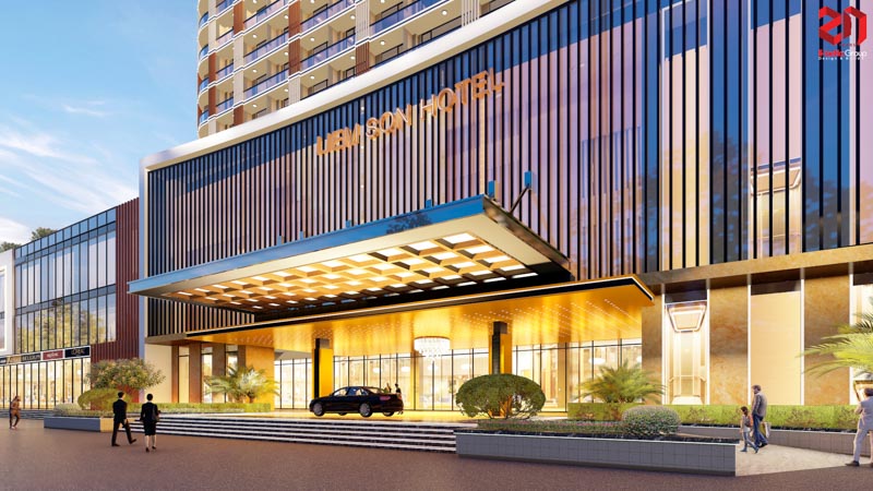 Sơn Hà Group Bật Mí Công Thức Thiết Kế Khách Sạn Hiện Đại Sinh Lời Cao 2 Vật liệu tiên tiến và thân thiện môi trường