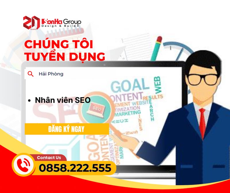 SƠN HÀ GROUP TUYỂN DỤNG NHÂN VIÊN SEO