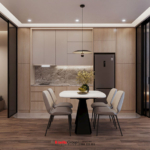 Thiết kế căn hộ cho thuê tại Hải Phòng 5 tầng 1 tum phong cách hiện đại 36