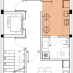 Thiết kế căn hộ cho thuê tại Hải Phòng 5 tầng 1 tum phong cách hiện đại 55