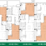 Thiết kế căn hộ cho thuê tại Hải Phòng 5 tầng 1 tum phong cách hiện đại 58