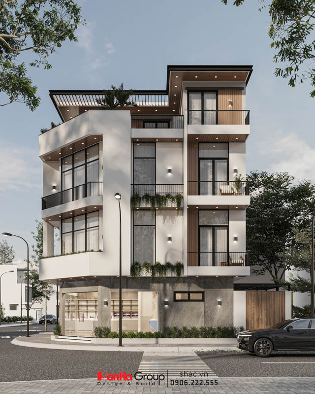 Sống Như Nghỉ Dưỡng Mỗi Ngày - Mẫu Biệt Thự 4 Tầng Đẹp Xuất Sắc Từ Sơn Hà Group 23 Mẫu biệt thự 4 tầng đẹp hiện đại