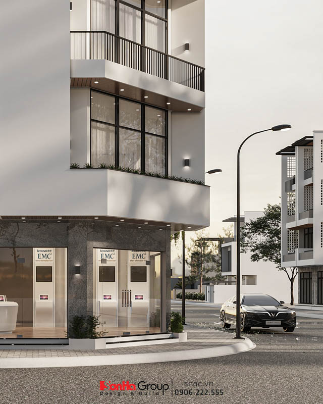 Sống Như Nghỉ Dưỡng Mỗi Ngày - Mẫu Biệt Thự 4 Tầng Đẹp Xuất Sắc Từ Sơn Hà Group 24 Mẫu biệt thự 4 tầng đẹp với tầng 1 thiết kế làm nơi kinh doanh