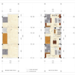 Thiết kế căn hộ cho thuê tại Hải Phòng 5 tầng 1 tum phong cách hiện đại 59