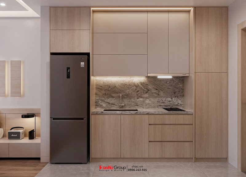 Thiết kế căn hộ cho thuê tại Hải Phòng 5 tầng 1 tum phong cách hiện đại 13