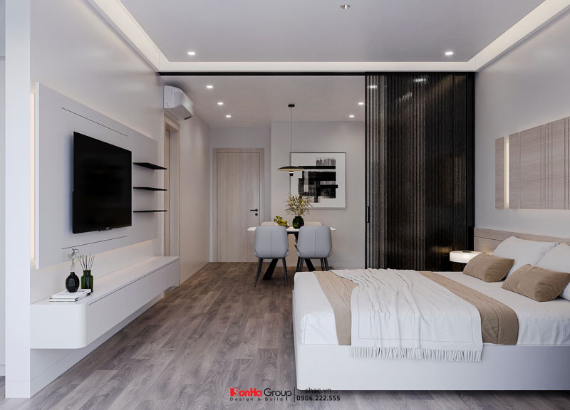 Thiết kế căn hộ cho thuê tại Hải Phòng 5 tầng 1 tum phong cách hiện đại 17