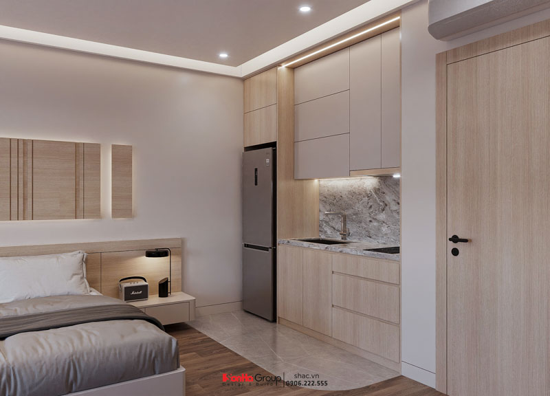 Thiết kế căn hộ cho thuê tại Hải Phòng 5 tầng 1 tum phong cách hiện đại 19