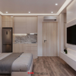 Thiết kế căn hộ cho thuê tại Hải Phòng 5 tầng 1 tum phong cách hiện đại 52