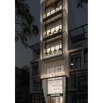 Thiết kế nhà phố 5 tầng – Tháp ánh sáng lung linh giữa lòng Hải Phòng 14