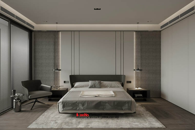 Thiết kế nội thất căn hộ Sky Villa Diamond Crown Hải Phòng - Đẳng cấp biệt thự trên không 9