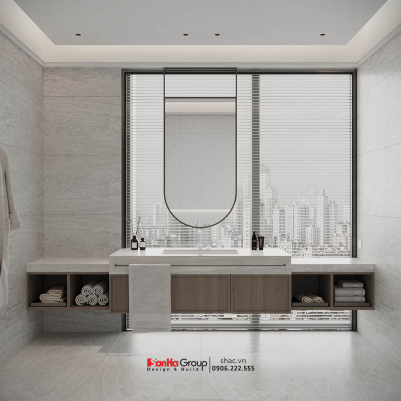 Thiết kế nội thất căn hộ Sky Villa Diamond Crown Hải Phòng - Đẳng cấp biệt thự trên không 12