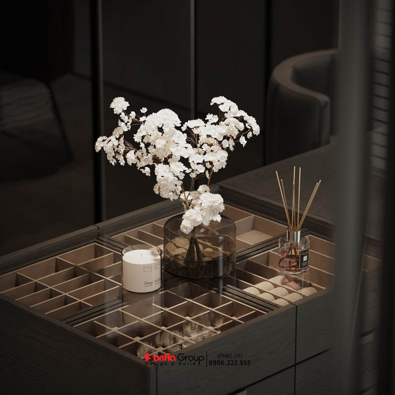 Thiết kế nội thất căn hộ Sky Villa Diamond Crown Hải Phòng - Đẳng cấp biệt thự trên không 35