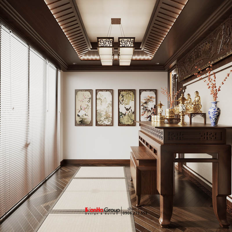 Thiết kế nội thất căn hộ Sky Villa Diamond Crown Hải Phòng - Đẳng cấp biệt thự trên không 42