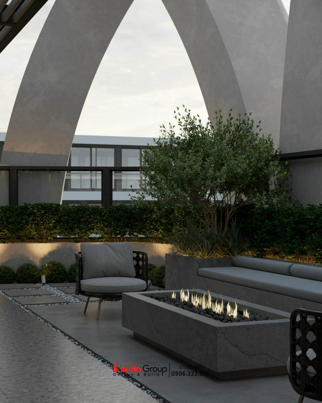 Thiết kế nội thất căn hộ Sky Villa Diamond Crown Hải Phòng - Đẳng cấp biệt thự trên không 46