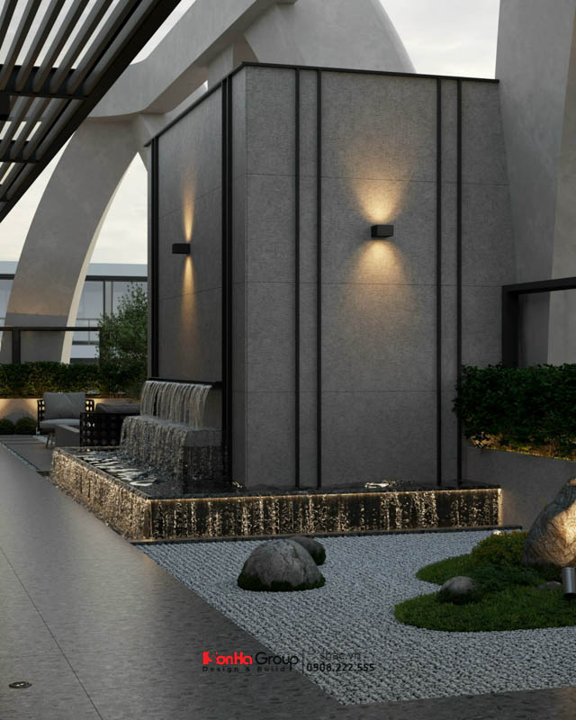 Thiết kế nội thất căn hộ Sky Villa Diamond Crown Hải Phòng - Đẳng cấp biệt thự trên không 49