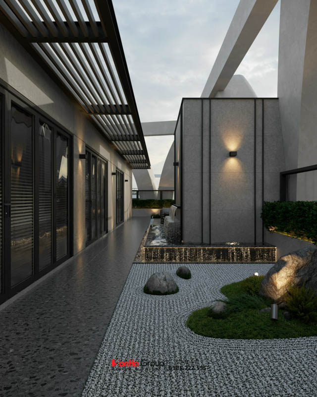 Thiết kế nội thất căn hộ Sky Villa Diamond Crown Hải Phòng - Đẳng cấp biệt thự trên không 45