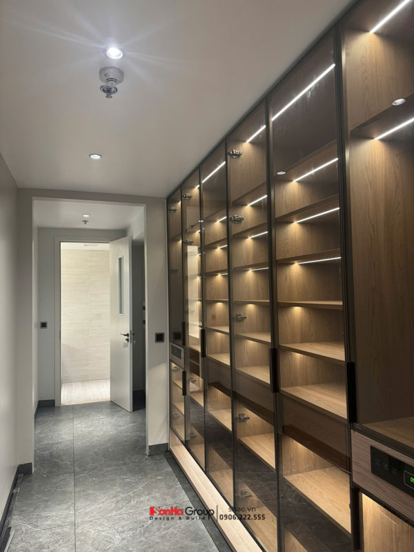 Thiết kế nội thất căn hộ Sky Villa Diamond Crown Hải Phòng - Đẳng cấp biệt thự trên không 127