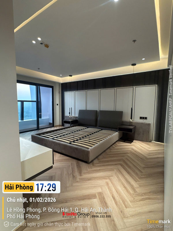 Thiết kế nội thất căn hộ Sky Villa Diamond Crown Hải Phòng - Đẳng cấp biệt thự trên không 153