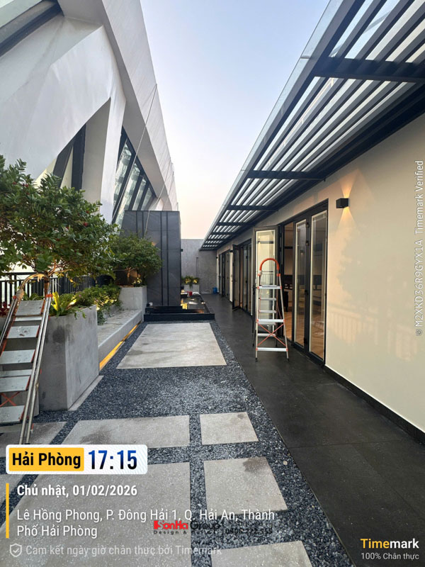 Thiết kế nội thất căn hộ Sky Villa Diamond Crown Hải Phòng - Đẳng cấp biệt thự trên không 154