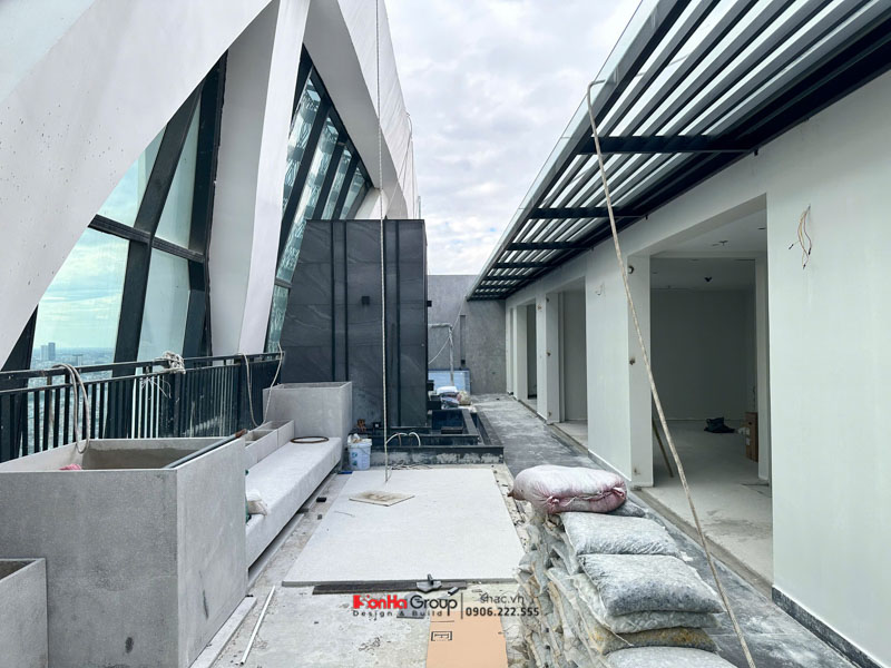 Thiết kế nội thất căn hộ Sky Villa Diamond Crown Hải Phòng - Đẳng cấp biệt thự trên không 165