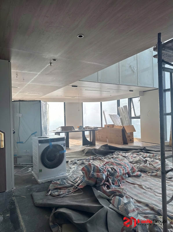 Thiết kế nội thất căn hộ Sky Villa Diamond Crown Hải Phòng - Đẳng cấp biệt thự trên không 109