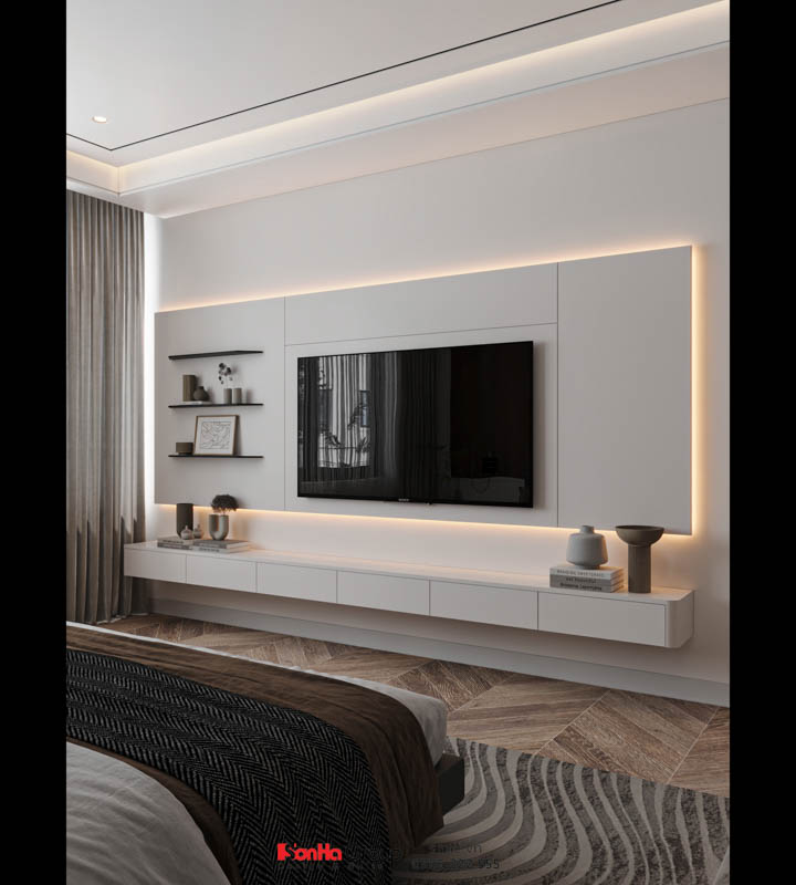 Thiết kế tòa nhà văn phòng kết hợp nhà ở – Sự kết hợp hoàn hảo giữa công năng và thẩm mỹ 114 phòng ngủ 2 - Thiết kế tòa nhà văn phòng kết hợp nhà ở