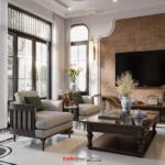 Thiết kế biệt thự phong cách Indochine - Kiệt tác nghệ thuật dành riêng cho người yêu nét đẹp Á Đông 71