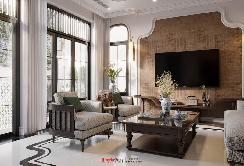 Thiết kế biệt thự phong cách Indochine - Kiệt tác nghệ thuật dành riêng cho người yêu nét đẹp Á Đông 14