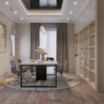 Thiết kế biệt thự Tân Cổ Điển 4 tầng - Kiệt tác kiến trúc đầy mê hoặc giữa lòng thành phố Cảng 101