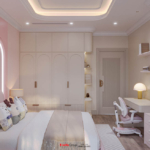 Thiết kế biệt thự Tân Cổ Điển 4 tầng - Kiệt tác kiến trúc đầy mê hoặc giữa lòng thành phố Cảng 106