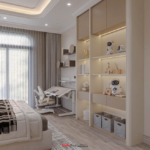 Thiết kế biệt thự Tân Cổ Điển 4 tầng - Kiệt tác kiến trúc đầy mê hoặc giữa lòng thành phố Cảng 112