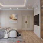 Thiết kế biệt thự Tân Cổ Điển 4 tầng - Kiệt tác kiến trúc đầy mê hoặc giữa lòng thành phố Cảng 120