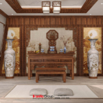 Thiết kế biệt thự Tân Cổ Điển 4 tầng - Kiệt tác kiến trúc đầy mê hoặc giữa lòng thành phố Cảng 127