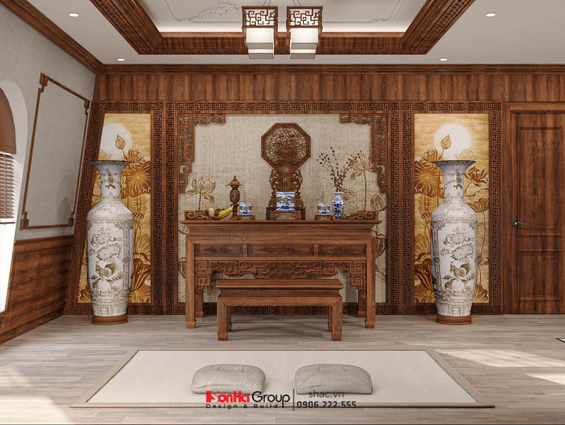 Thiết kế biệt thự Tân Cổ Điển 4 tầng - Kiệt tác kiến trúc đầy mê hoặc giữa lòng thành phố Cảng 178 Phòng thờ biệt thự - Không gian tâm linh trang nghiêm và thanh tịnh