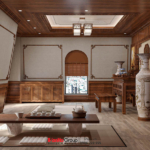 Thiết kế biệt thự Tân Cổ Điển 4 tầng - Kiệt tác kiến trúc đầy mê hoặc giữa lòng thành phố Cảng 129