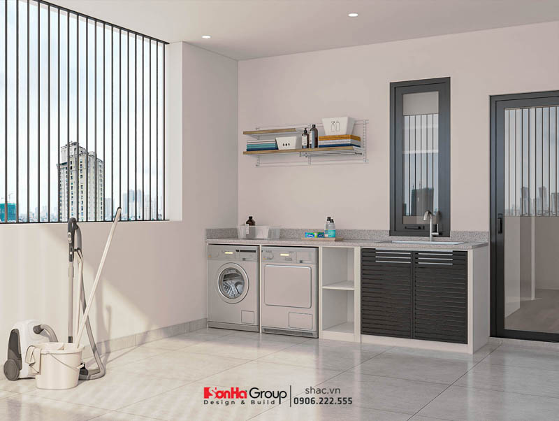 Thiết kế biệt thự Tân Cổ Điển 4 tầng - Kiệt tác kiến trúc đầy mê hoặc giữa lòng thành phố Cảng 66