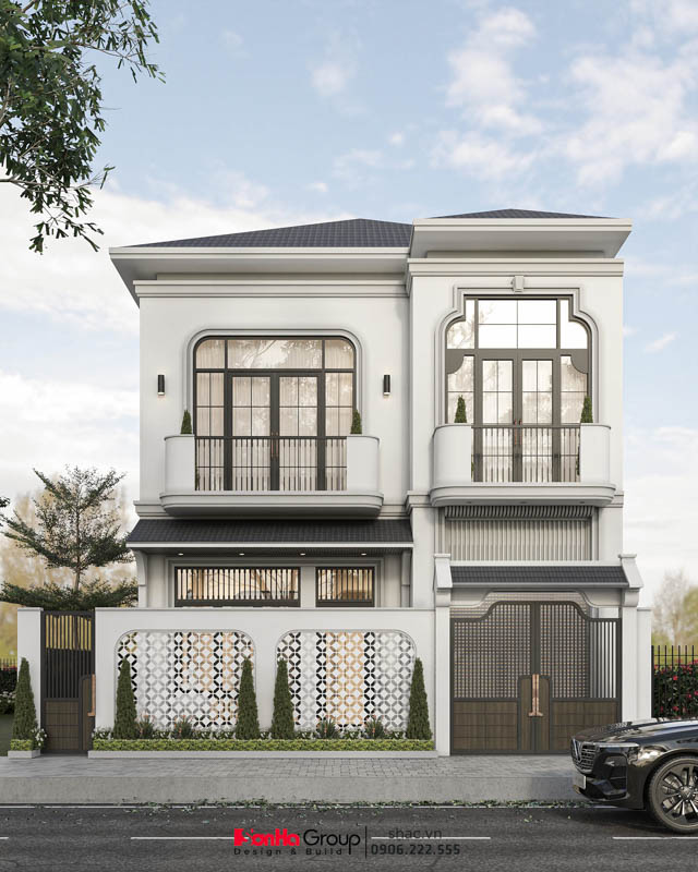 Thiết kế biệt thự phong cách Indochine