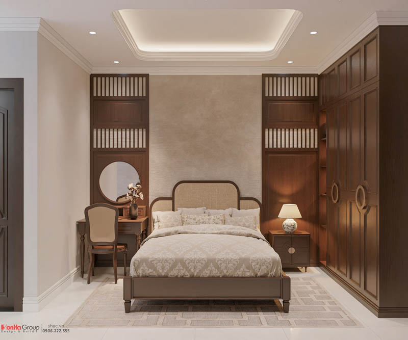 Thiết kế biệt thự phong cách Indochine - Kiệt tác nghệ thuật dành riêng cho người yêu nét đẹp Á Đông 34