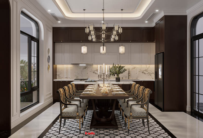 Thiết kế biệt thự phong cách Indochine - Kiệt tác nghệ thuật dành riêng cho người yêu nét đẹp Á Đông 17