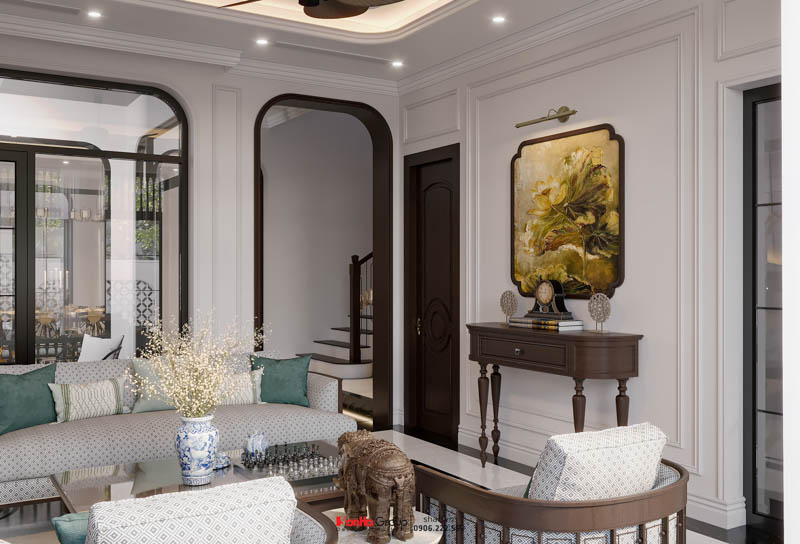 Thiết kế biệt thự phong cách Indochine - Kiệt tác nghệ thuật dành riêng cho người yêu nét đẹp Á Đông 19