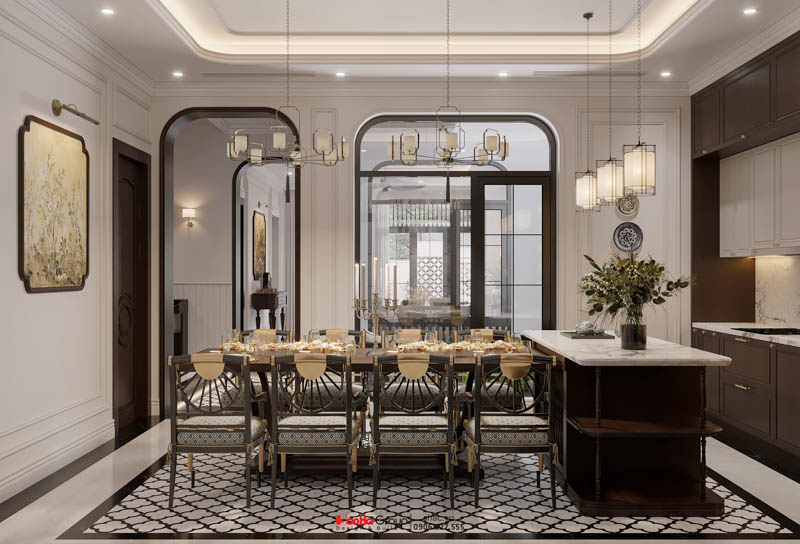 Thiết kế biệt thự phong cách Indochine - Kiệt tác nghệ thuật dành riêng cho người yêu nét đẹp Á Đông 20