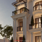 Thiết kế biệt thự Tân Cổ Điển 4 tầng - Kiệt tác kiến trúc đầy mê hoặc giữa lòng thành phố Cảng 71