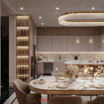 Thiết kế biệt thự Tân Cổ Điển 4 tầng - Kiệt tác kiến trúc đầy mê hoặc giữa lòng thành phố Cảng 74