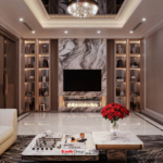 Thiết kế biệt thự Tân Cổ Điển 4 tầng - Kiệt tác kiến trúc đầy mê hoặc giữa lòng thành phố Cảng 76