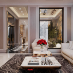 Thiết kế biệt thự Tân Cổ Điển 4 tầng - Kiệt tác kiến trúc đầy mê hoặc giữa lòng thành phố Cảng 78